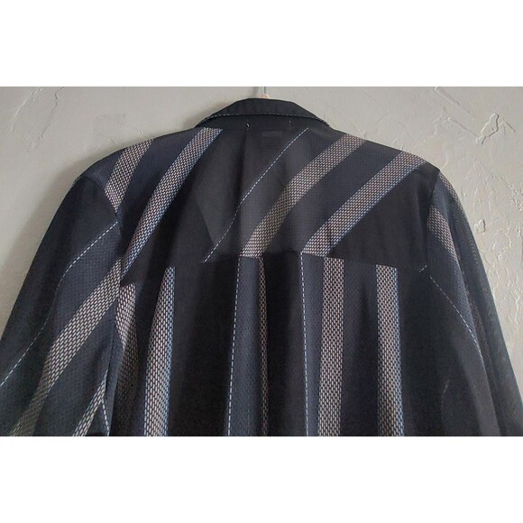 Love Potion Tops Button Down,Polyester, Spandex 3/4 Sleeve,18 Inch Of Armp To... - Picture 6 of 8